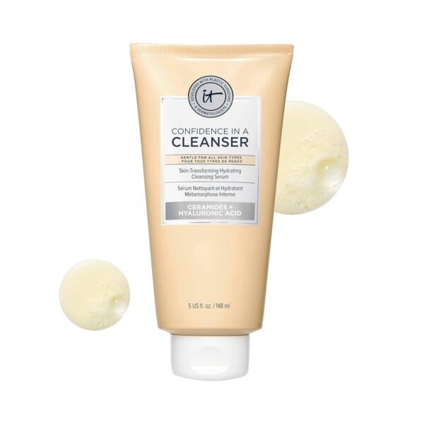 IT Cosmetics Confidence in a Cleanser - Hydrating Face Wash With Hyaluronic Acid & Ceramides