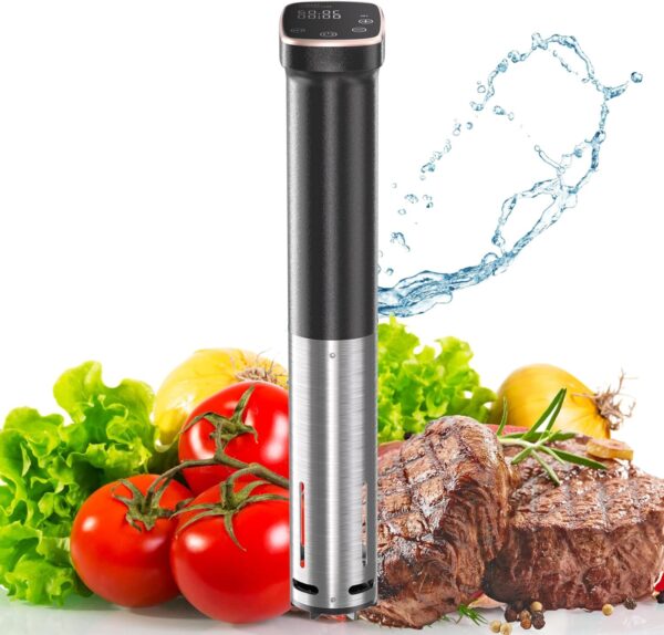 Sous Vide Machine, Sous Vide Cooker 1100W Sous Vide Precisional Machine, Ultra-quiet Working,